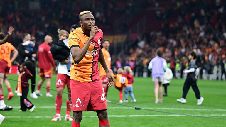 Galatasaray’dan Osimhen’e şampiyonluk kutlamalarında sürpriz Dev hazırlık var