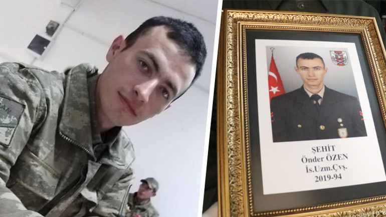 Irakın kuzeyinde şehit olan Uzman Çavuş Önder Özene acı veda 4 yaşındaki kızının sözleri yürek burktu