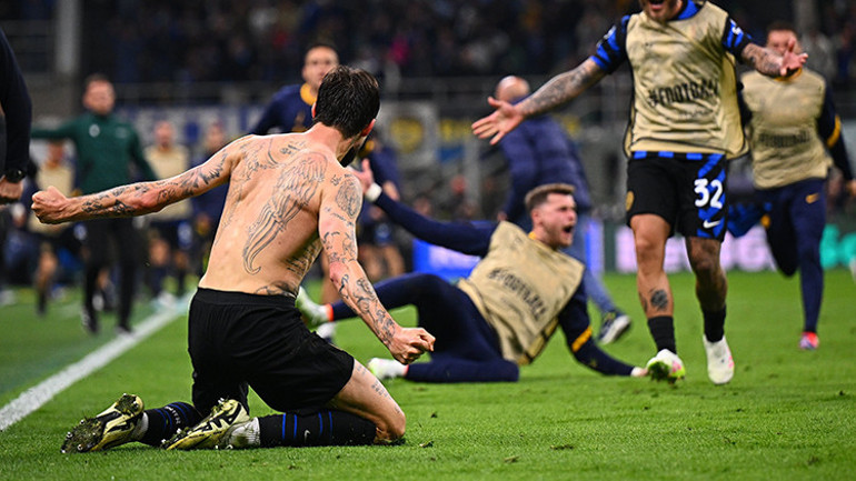 Tarihi gecede Sommer, Barcelonaya Dur dedi Hakan Çalhanoğlu attı, UEFA Şampiyonlar Liginde ilk finalist Inter oldu Inter Barcelona maç sonucu