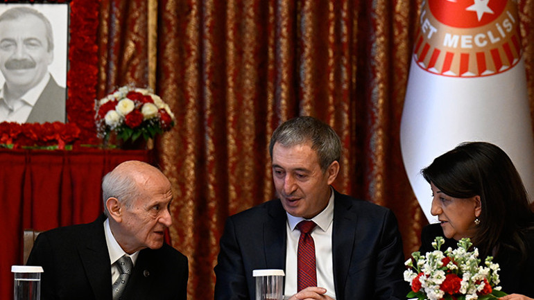 TBMM’de Sırrı Süreyya Önder’i anma programı… MHP lideri Bahçeli de katıldı