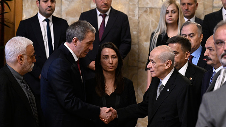 TBMM’de Sırrı Süreyya Önder’i anma programı… MHP lideri Bahçeli de katıldı