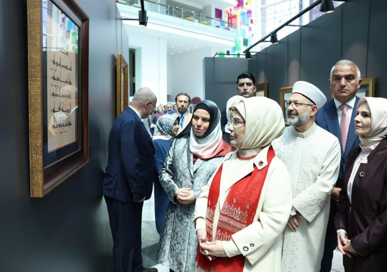 Emine Erdoğan, Uluslararası İslam Sanatları Fuarına katıldı