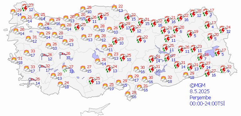 SON DAKİKA HAVA DURUMU TAHMİNLERİ | Bugün (8 Mayıs) hava nasıl olacak İstanbulda yağmur var mı Meteoroloji tarih verdi... Hafta sonuna dikkat Sıcak hava yerini sağanak yağışa bırakacak