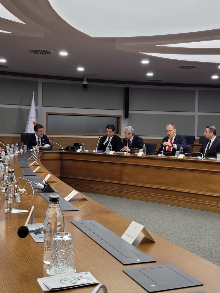 ANKABİRden Bakan Yumaklıya ziyaret