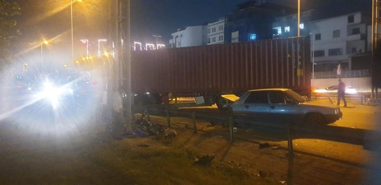 Beylikdüzü’nde TIR kazası: 1 ölü, 2 yaralı