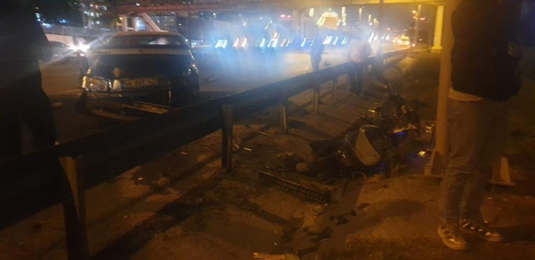 Beylikdüzü’nde TIR kazası: 1 ölü, 2 yaralı