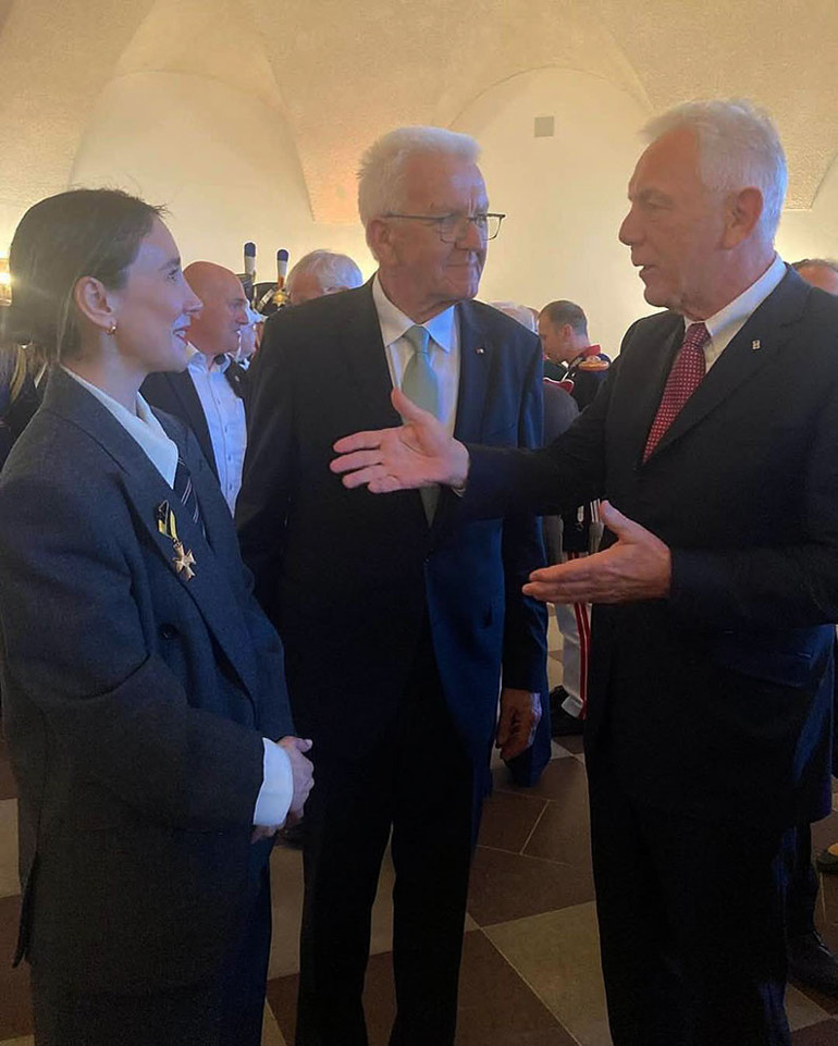 Sibel Kekilli’ye Liyakat Nişanı