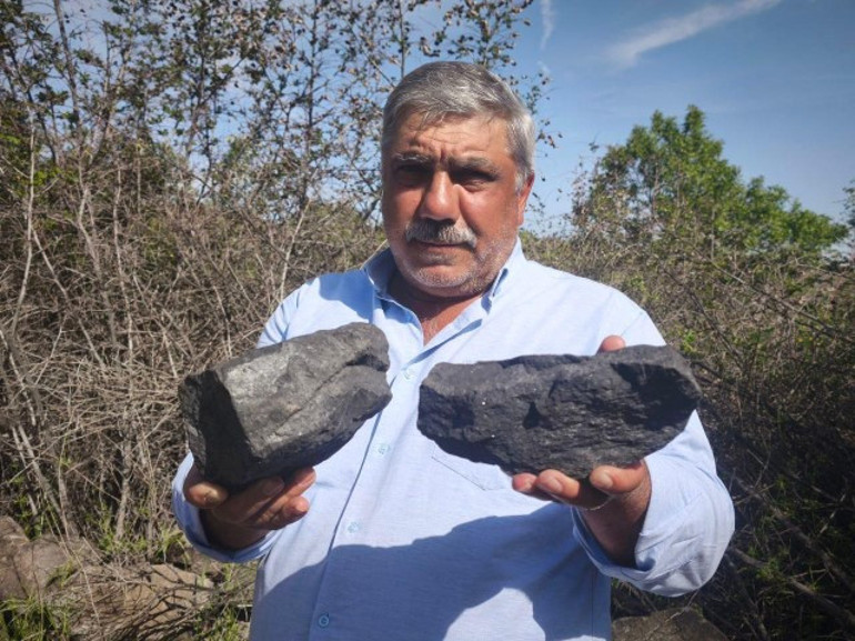 Tuncelide yaşlı kadının bahçesine düştü | Anneler Gününde hediye yağdı başımıza