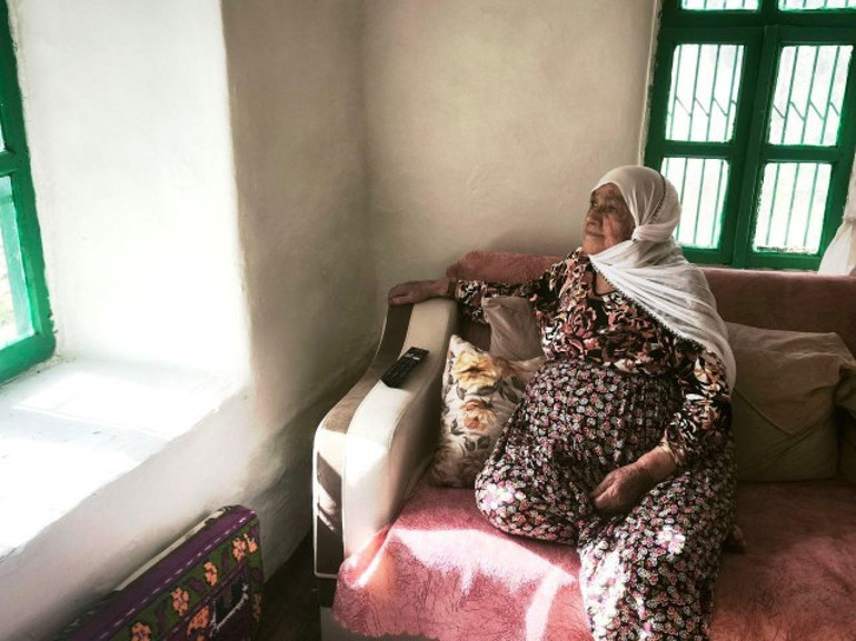 Tuncelide yaşlı kadının bahçesine düştü | Anneler Gününde hediye yağdı başımıza
