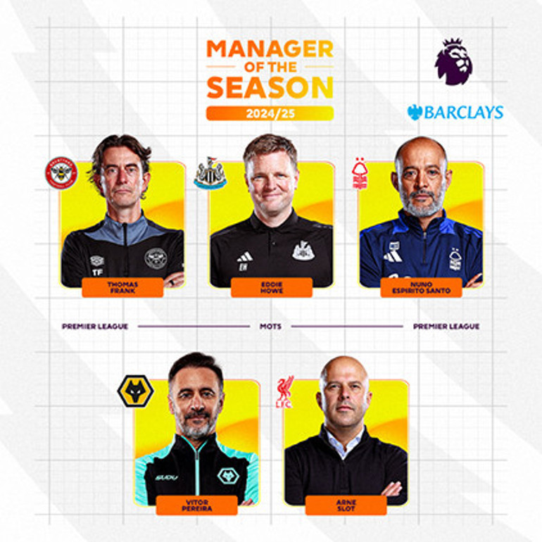 Premier Ligde sezonun teknik direktörü adayları açıklandı: Vitor Pereira da listede