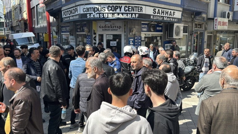 Kız kardeşini kaçıran kuzenini sokak ortasında öldürdü Dehşet anları kamerada