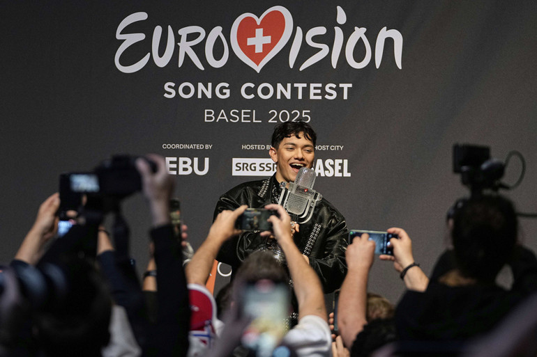 Eurovisionda kazanan belli oldu Gazze protestosu damga vurdu