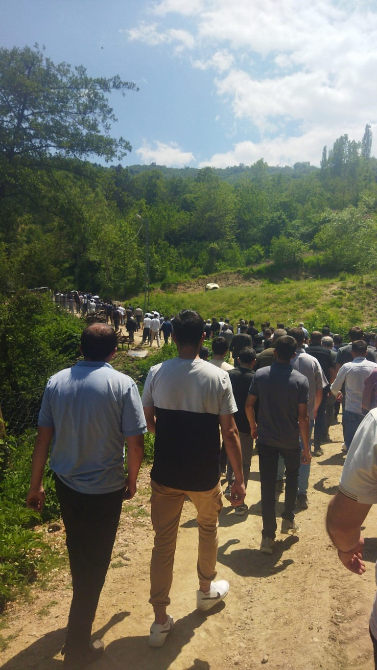 7 yaşındaki Nur kahreden ölümü Gözyaşları arasında toprağa verildi