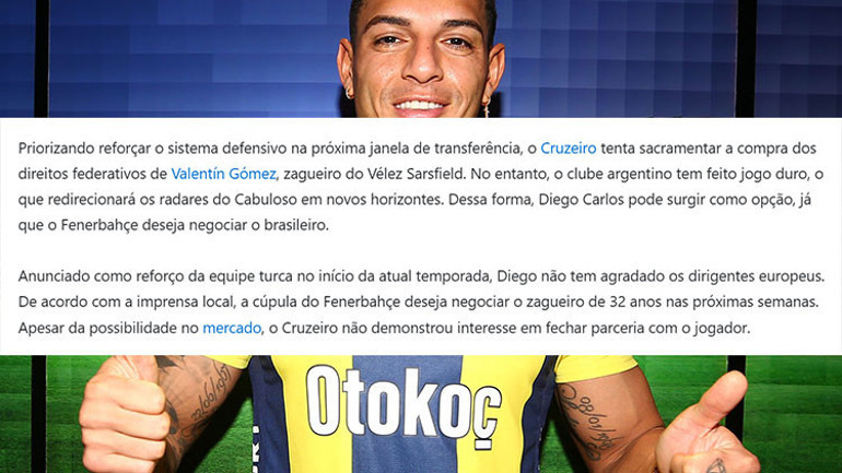 Fenerbahçe’de ayrılık Diego Carlos’a transfer teklifi geliyor