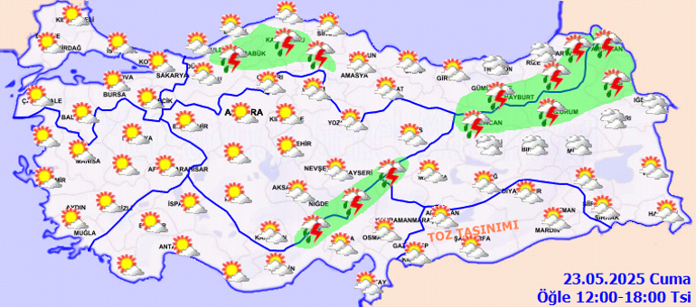 Hava durumu tahminleri il il 23 Mayıs 2025 | Bugün hava nasıl olacak, İstanbulda yağmur var mı Meteorolojiden yeni hafta uyarısı: Sağanak yağış geliyor