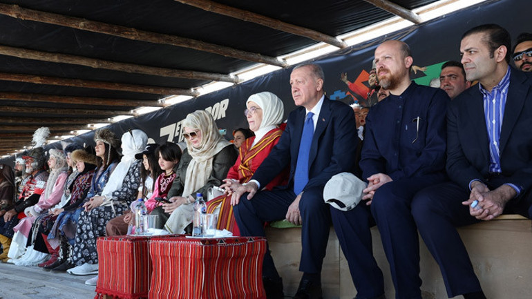 Cumhurbaşkanı Erdoğan, 7. Etnospor Kültür Festivalini ziyaret etti