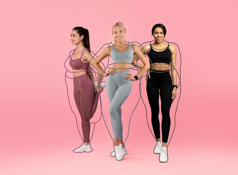 Her beden doğru parçalarla yıldızlaşır