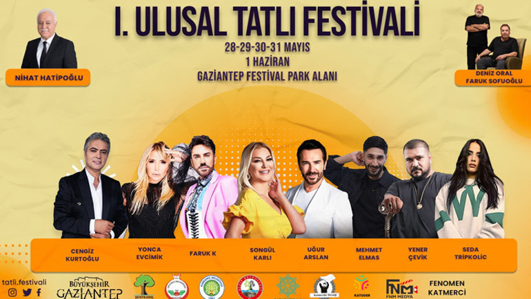 5 günlük şölen başlıyor... Gaziantep tatlıyla taçlanıyor