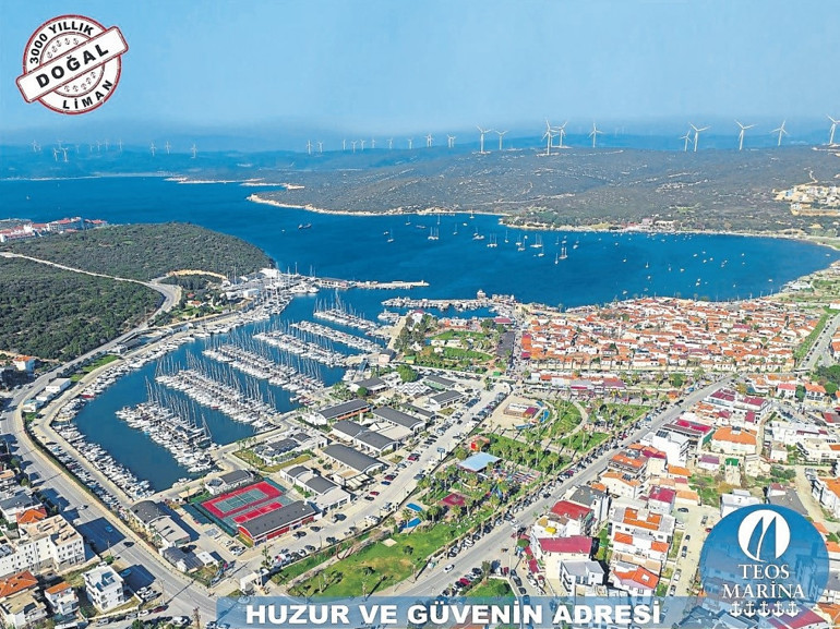 Lezzet, keyif ve kalitenin adresi Teos Marina Çarşı