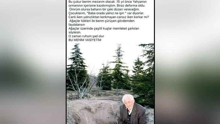 Ağaçlara fısıldayan ‘Orman Dede’yi kaybettik