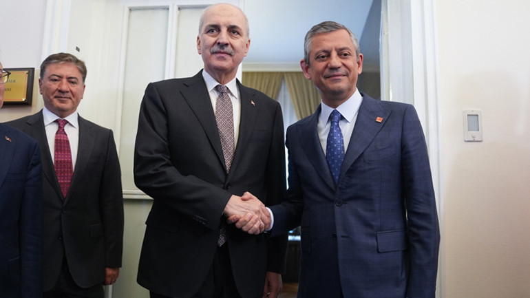 TBMM Başkanı Numan Kurtulmuştan AK Parti ve CHPye ziyaret