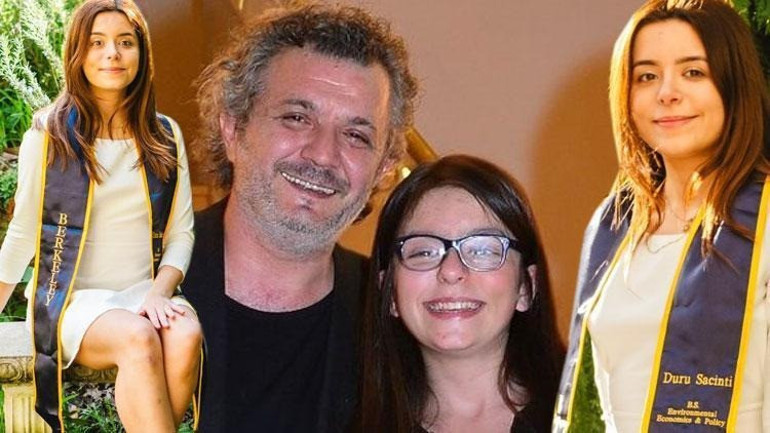 Ünlü oyuncunun kızı mezun oldu Üç dört kelimeyi yan yana getirip çılgınca alkışlandığınız günden bugüne