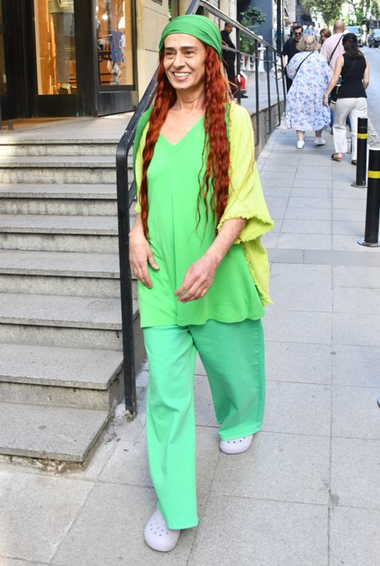 Spor sonrası markete uğradı