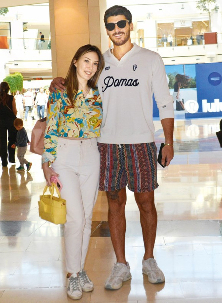 Spor sonrası markete uğradı