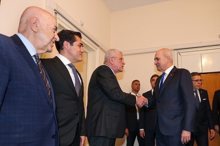 TBMM Başkanı Kurtulmuştan DEM Parti ve İYİ Partiye ziyaret
