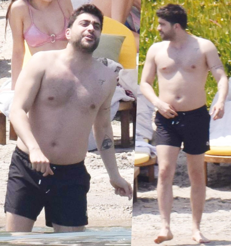 Ünlü isimlerin deniz keyfi... Bodrum’da buluştular