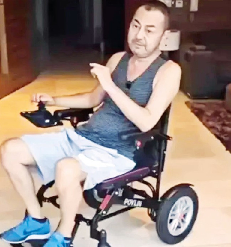 Serdar Ortaçın mutluluğu: Artık yürüyebiliyorum