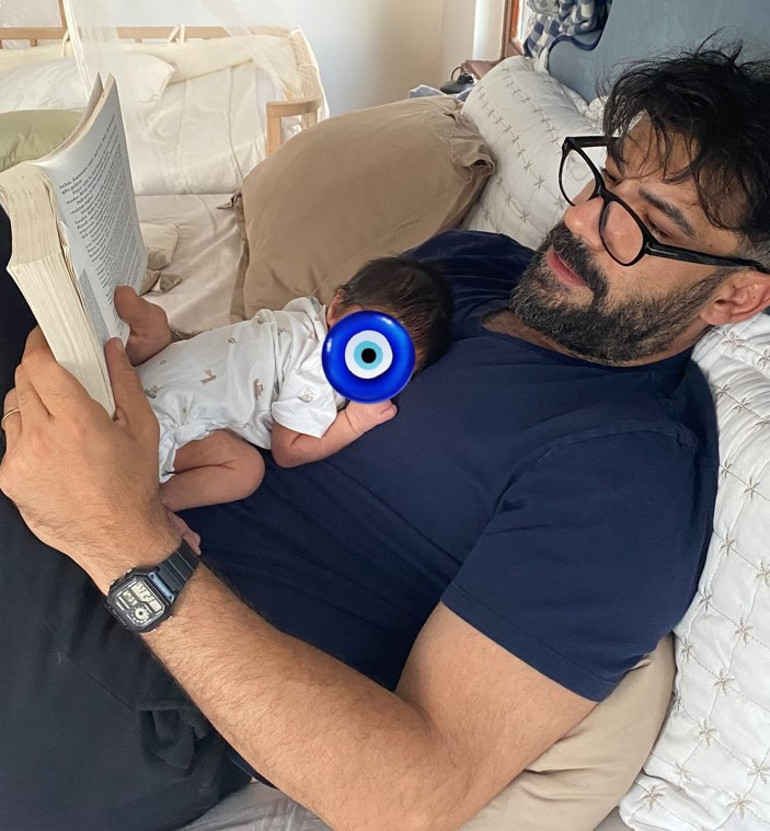 Doğum sonrası ilk fotoğraf... 4 Kasım 2025... Hoş geldin oğlum