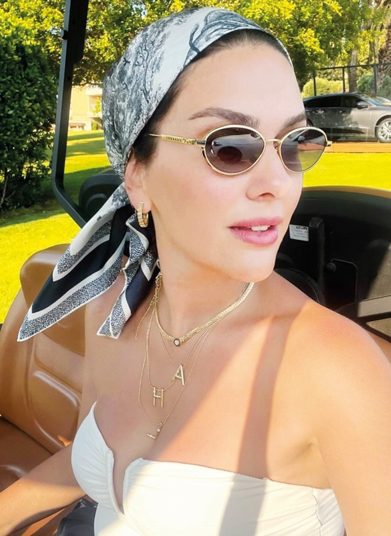 Zehra Çilingiroğlu ve sevgilisi Bodrum’da