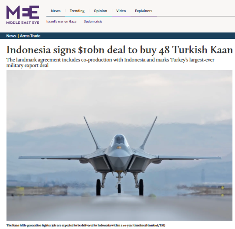 Tarihi KAAN anlaşması dünya basınında: Cumhurbaşkanı Erdoğan, Türkiyenin lider konuma gelmesini hedefliyor