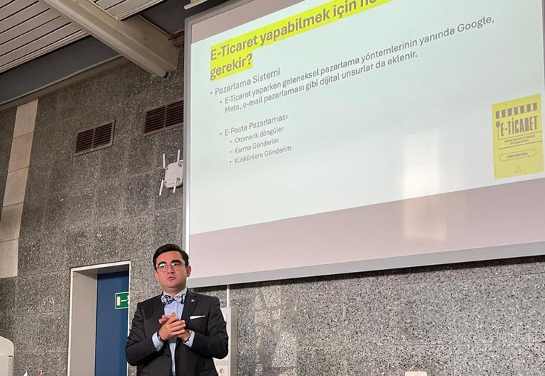 Köln Üniversitesi’nde ‘e-ticaret’ semineri