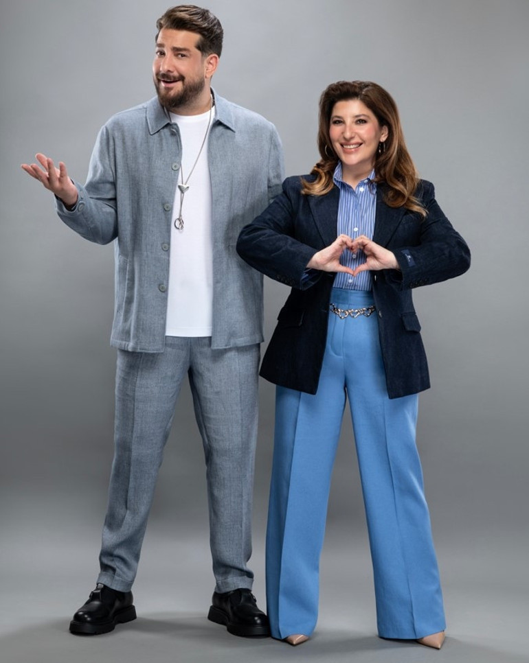 Ekranın neşeli ikilisi... Gülmekten sunamadığımız bölüm oldu