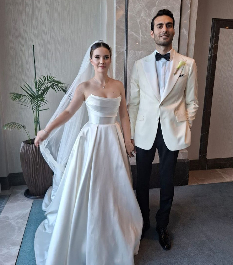 Oyuncu Almila Ada ile iş insanı İhsan Çilsal evlendi