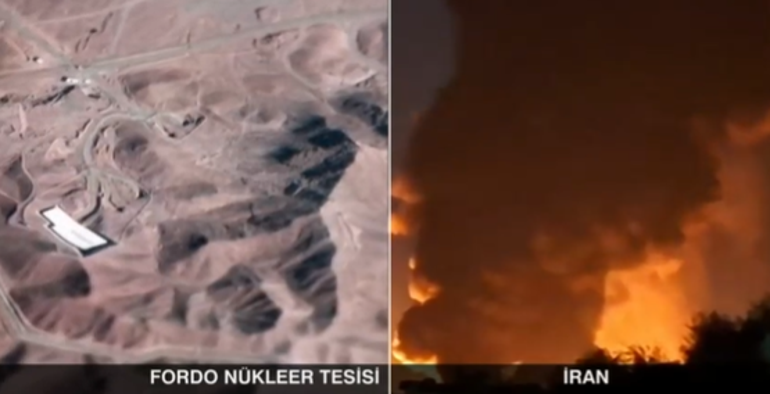 Son dakika... ABD İranı B-2lerle vurdu Üç nükleer tesise bomba yağdı... İsrailde siren sesleri... İşte anbean tüm gelişmeler