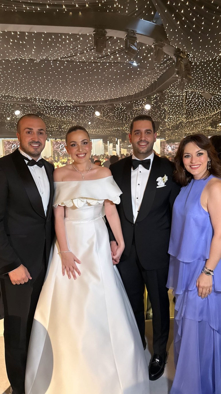 Sinan Engin’in kızı Elif Engin, Ahmet Ahlatcı’nın oğlu Ahmet Emin Ahlatcı ile evlendi