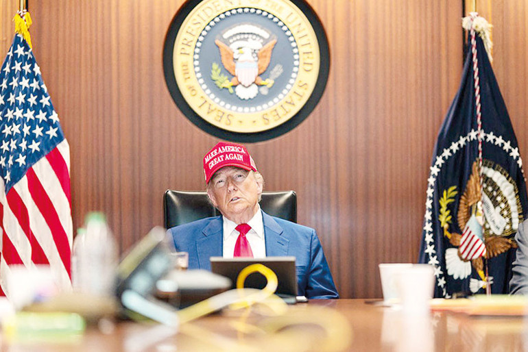 Artık Trump şöyle biridir