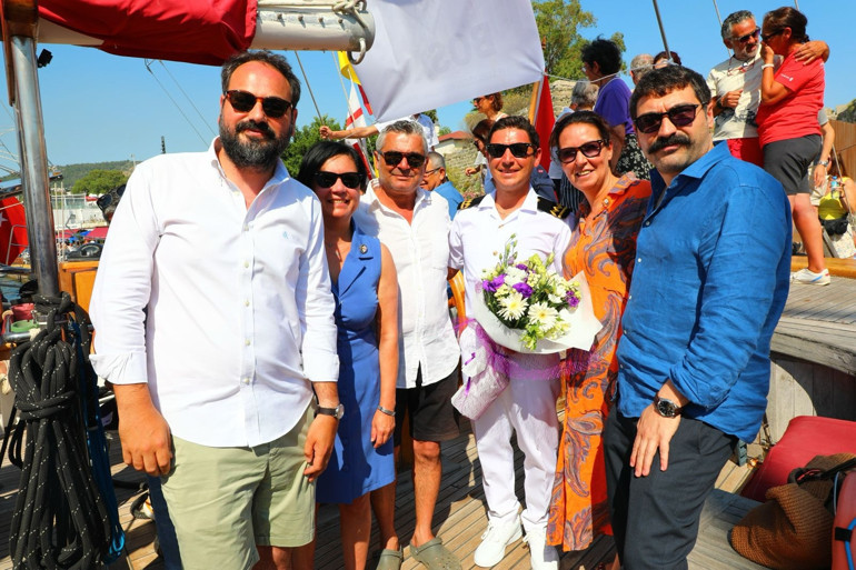 Cumhuriyet’in İlk Yelkenli Okul Gemisi STS Bodrum, 2900 Deniz Millik UNOC yolculuğunu tamamlayarak Bodrum’a döndü