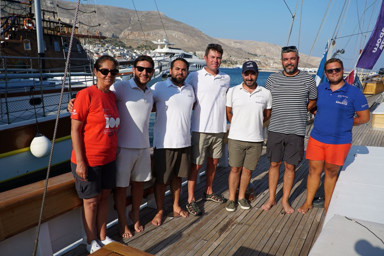 Cumhuriyet’in İlk Yelkenli Okul Gemisi STS Bodrum, 2900 Deniz Millik UNOC yolculuğunu tamamlayarak Bodrum’a döndü