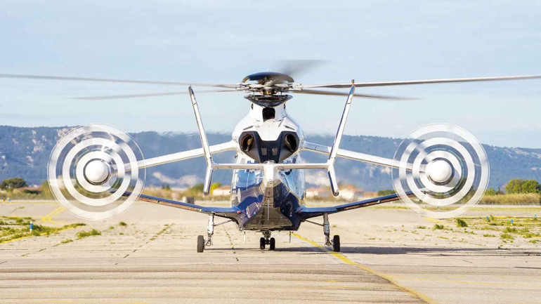 Airbus’un yeni hava aracı Paris Air Show’da sahneye çıktı... Yarı helikopter yarı uçak