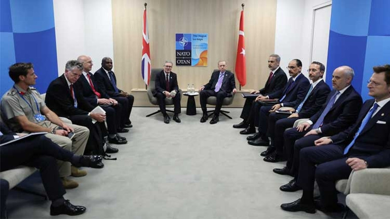 NATO Liderler Zirvesi... Cumhurbaşkanı Erdoğandan peş peşe kritik temaslar