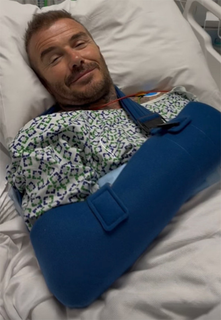 Oğlundan büyük darbe yemişti... David Beckham hastanelik oldu