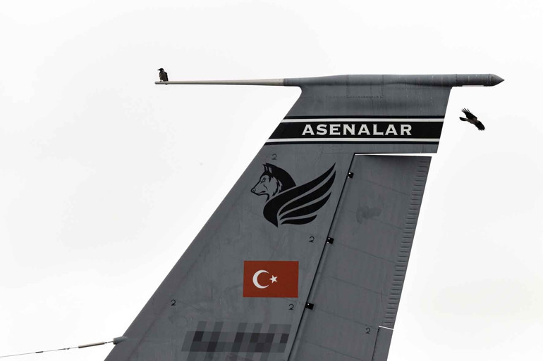 ‘Asenalar’dan 26 bin feet’te yakıt ikmali