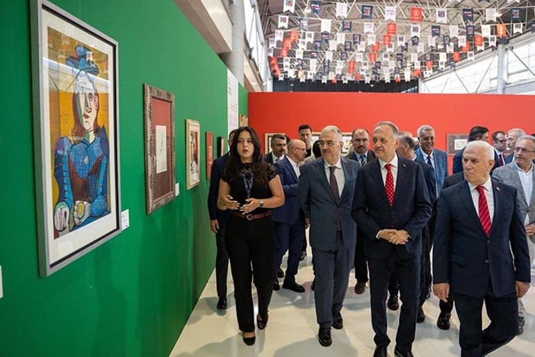Kültür Yolu Festivali başladı Picasso Bursada...