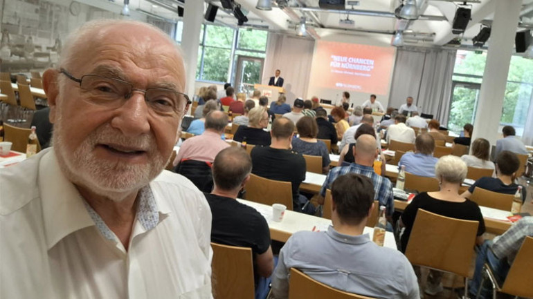 SPD Nürnberg’de güven tazeledi: Dr.Nasser Ahmed yeniden başkan