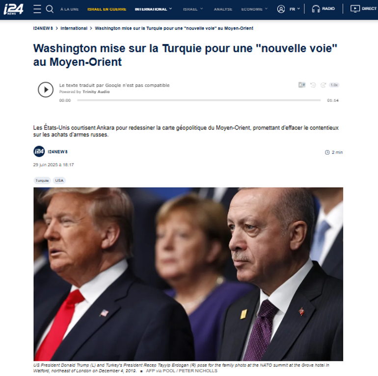ABD Büyükelçisi Barrackın açıklamaları dünya basınında: Türkiye-ABD ilişkilerinde yeni dönem