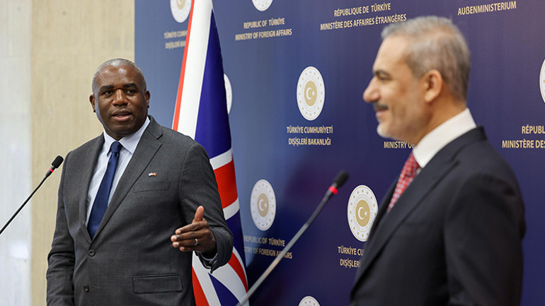 Dışişleri Bakanı Hakan Fidan, İngiliz mevkidaşı Lammy ile bir araya geldi: Eurofighter için çalışmalar sürüyor